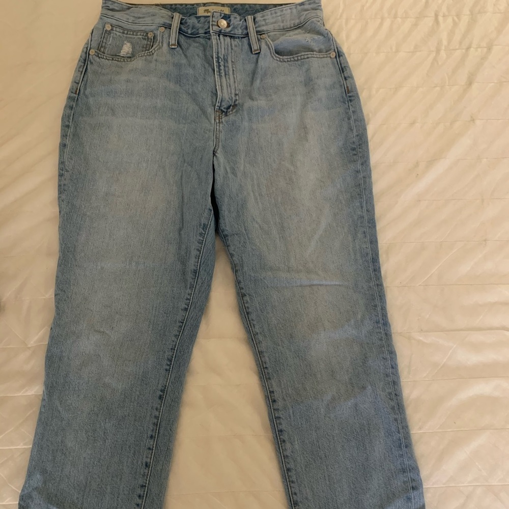 Madewell High rise boyfriend jeans